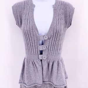 Red Camel Gray Sweater Vest